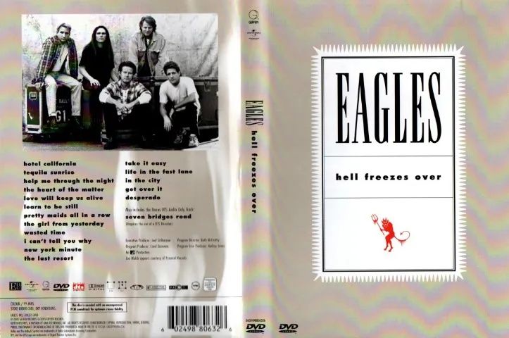 Dvd Eagles - Hell Freezes Over - Foto 5