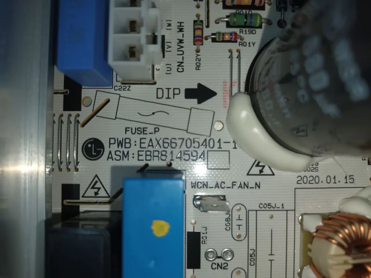 PLACA DE AR-CONDICIONADO (EAX66705401-1) - LG - Foto 2