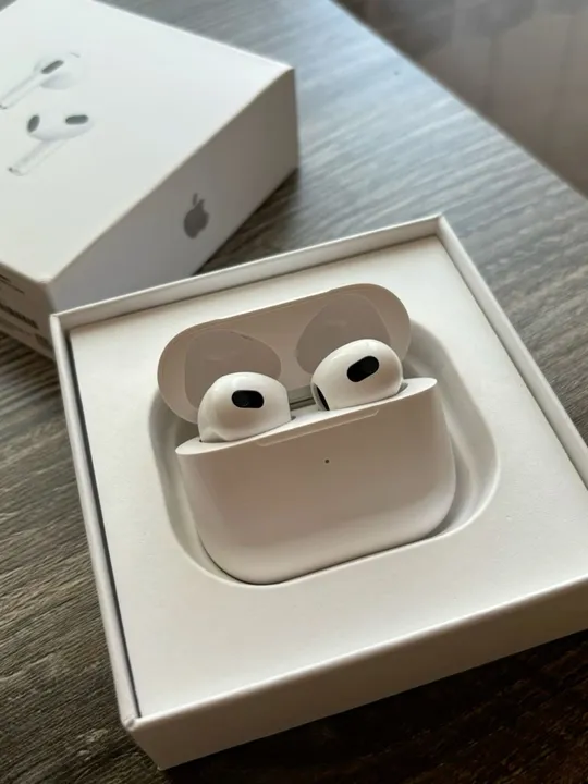AirPods 3ª geração lacrado com garantia é tão bom que se vc não gostar pode devolver