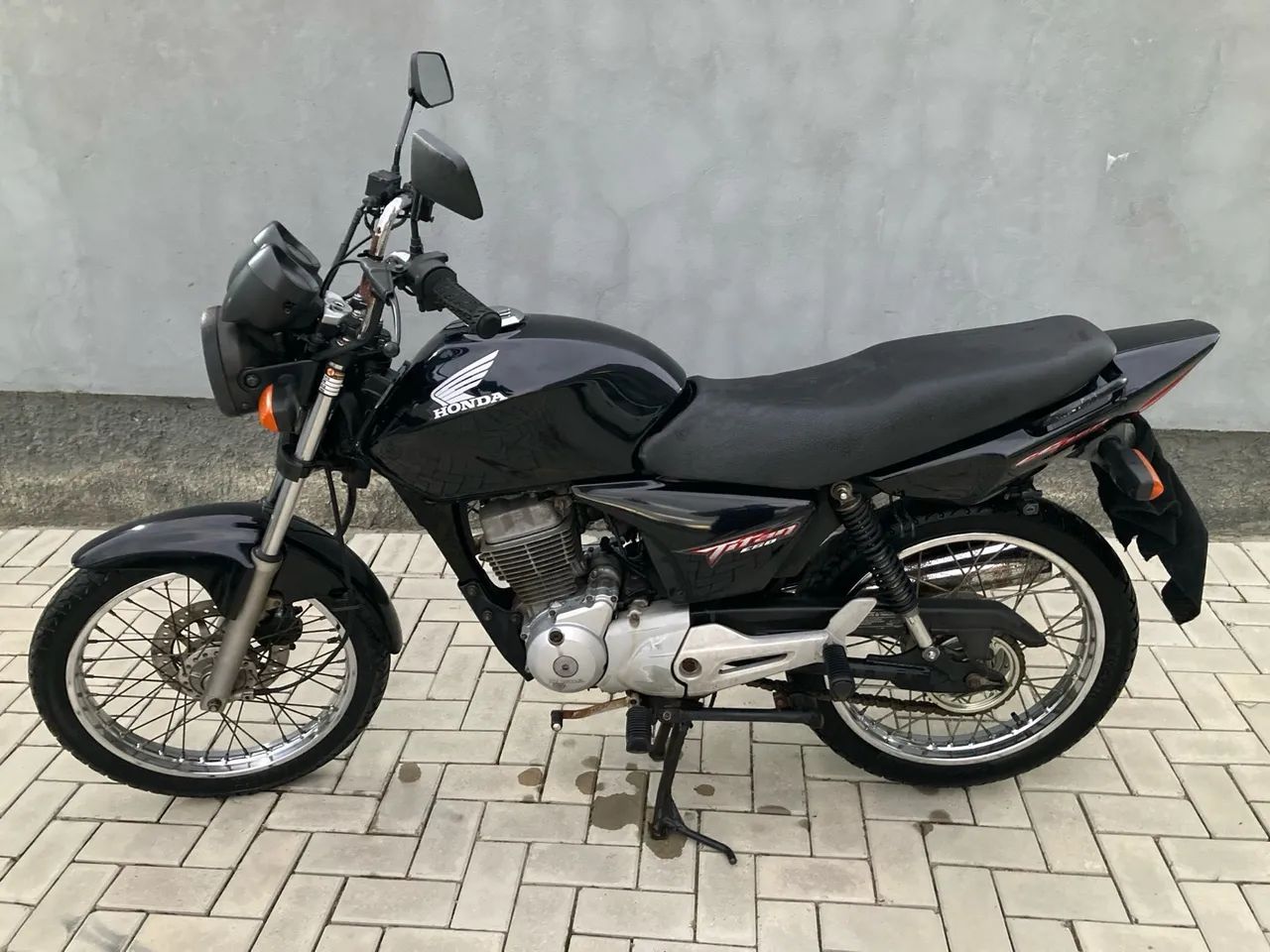 Honda CG 150 Titan ESD 2008 Especial Edition Preta