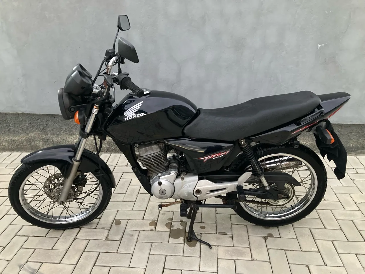 Honda CG 150 Titan ESD 2008 Especial Edition Preta