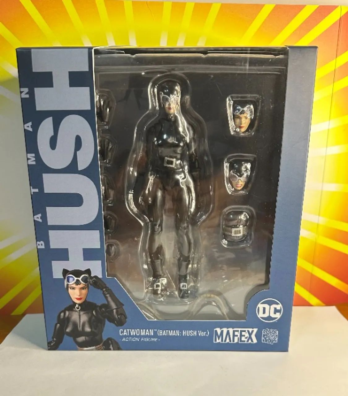 Mafex Catwoman Nº123 Batman Hush DC Comics