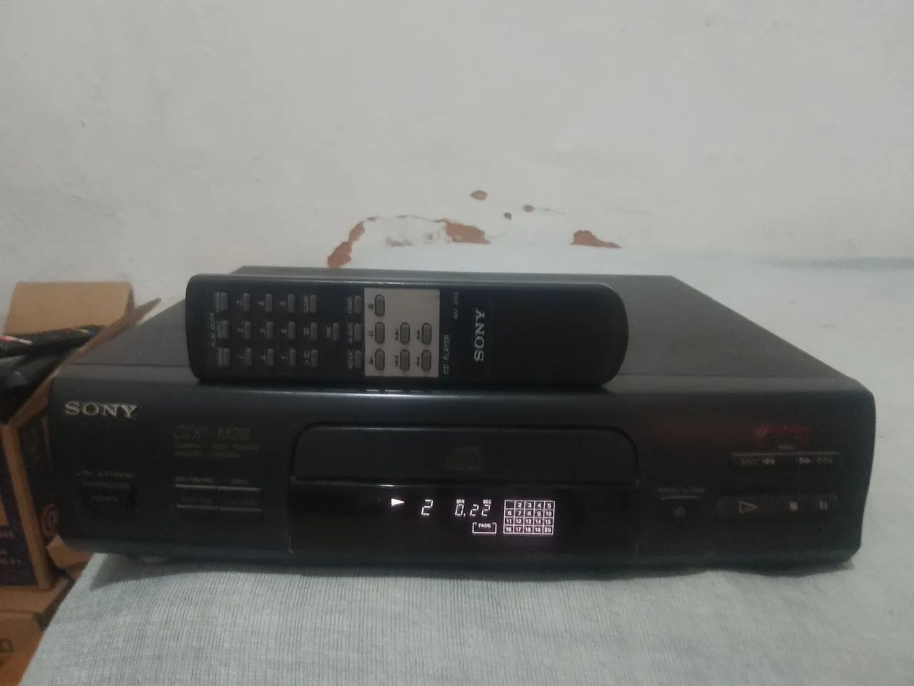 CD PLAYER SONY - FUNCIONANDO 