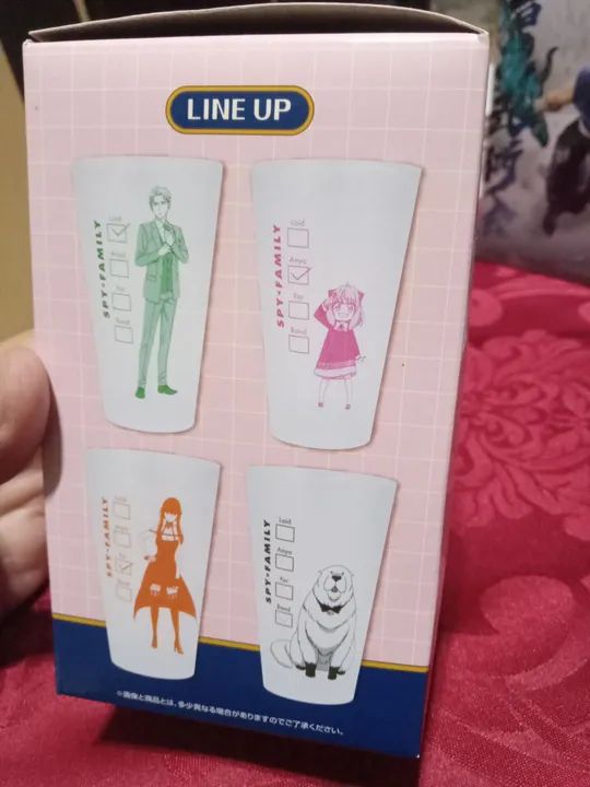 Copo plástico do anime SPY x FAMILY - Novo com a estampa da personagem Yor original novo  - Foto 2