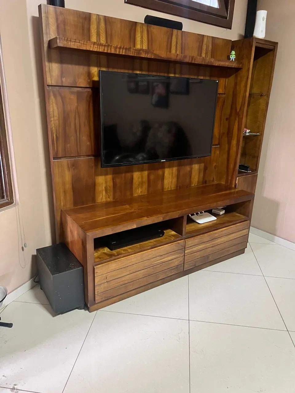 Móvel para TV em Madeira Impecável - Design Moderno - Foto 4