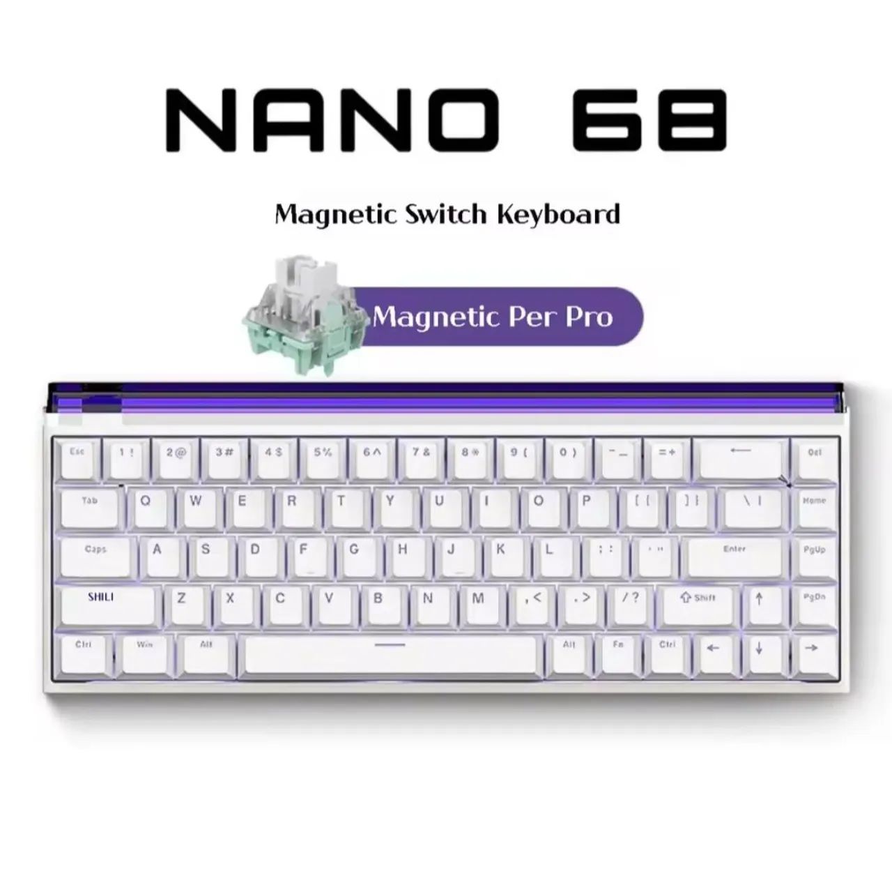 Teclado magnético nano 68 (aceito oferta)