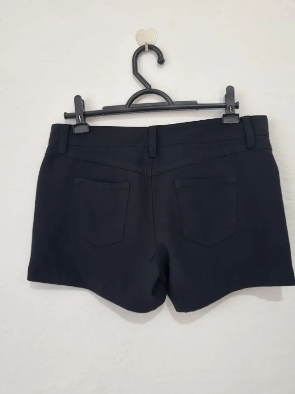 Short preto curto Calvin Klein - Foto 3