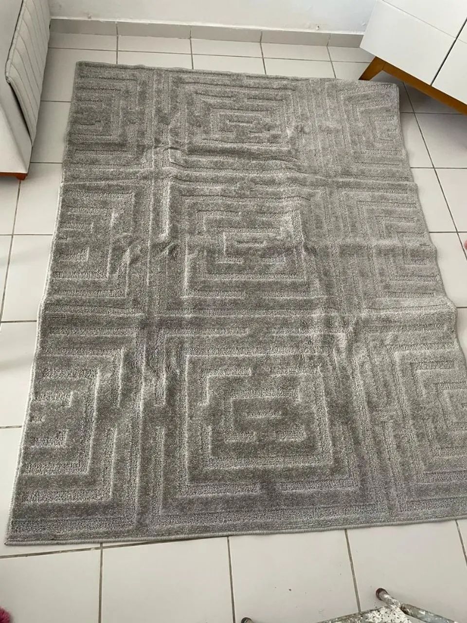 Tapete cinza perfeito 