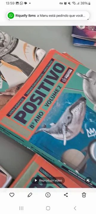 Kit Livro sistema positivo 8°ano