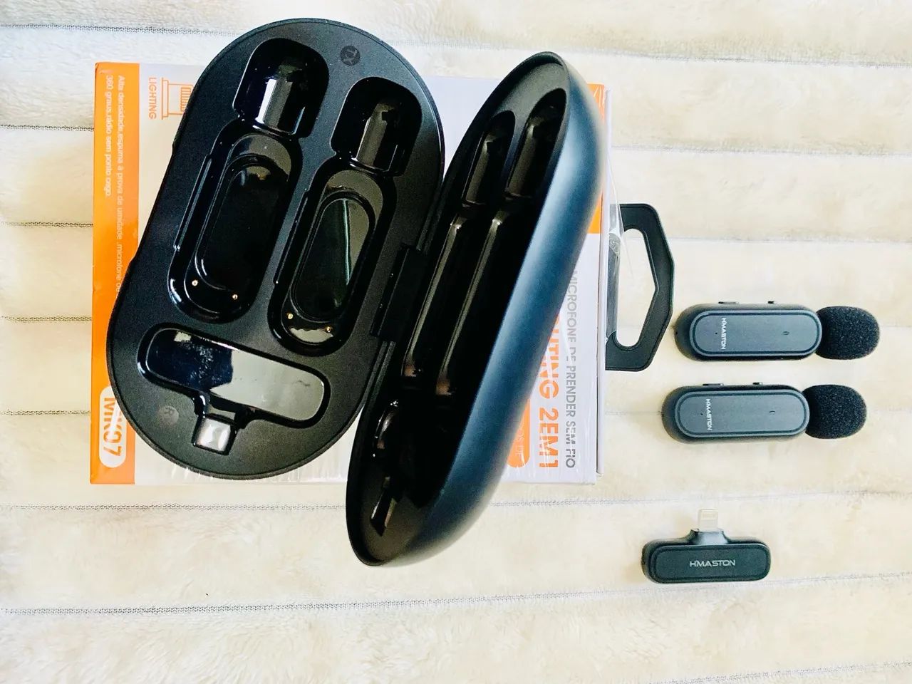 Microfone de Lapela Profissional HMASTON - 30% OFF - Foto 6