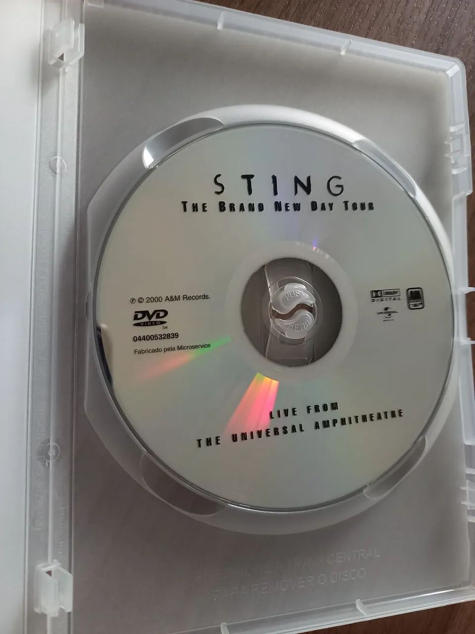 Dvd Sting Live From Universal Amphitheatre - CDs, DVDs etc