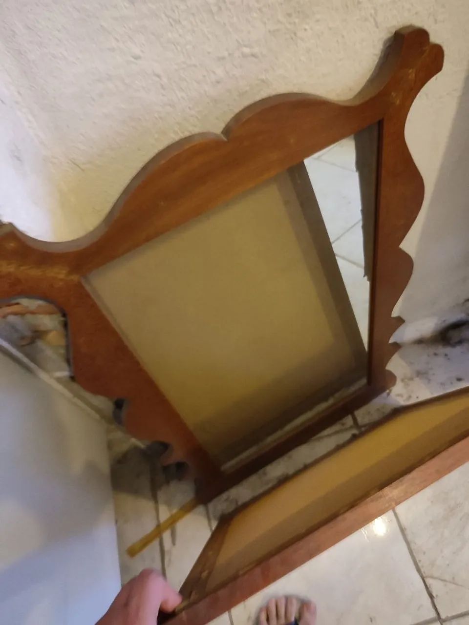 Espelho de madeira rústico64840853153283120