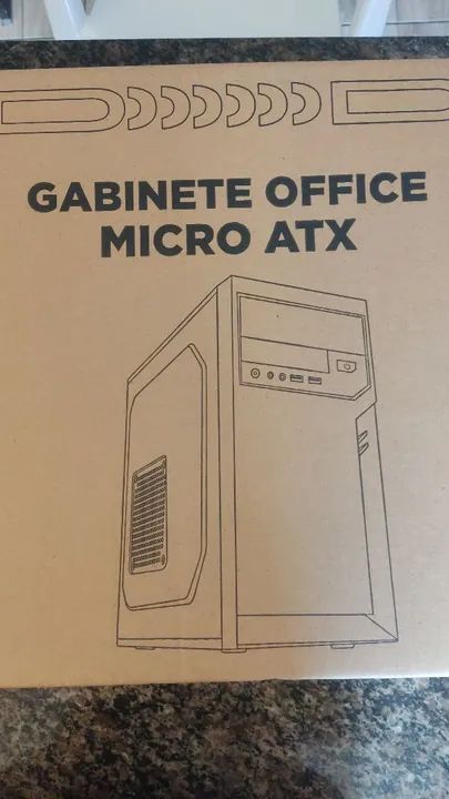 Gabinete PC Micro Com Fonte ATX