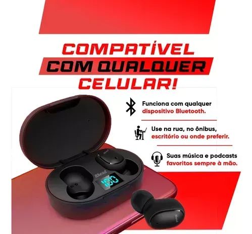 Fone De Ouvido Bluetooth  Sem Fio Tws - Foto 4