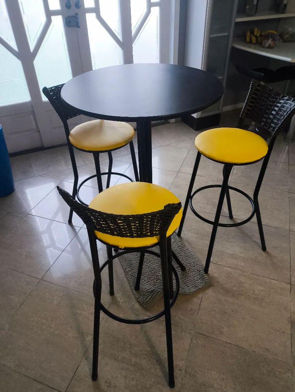 Mesa bistrô com 3 banquetas (NOVA) - Foto 3