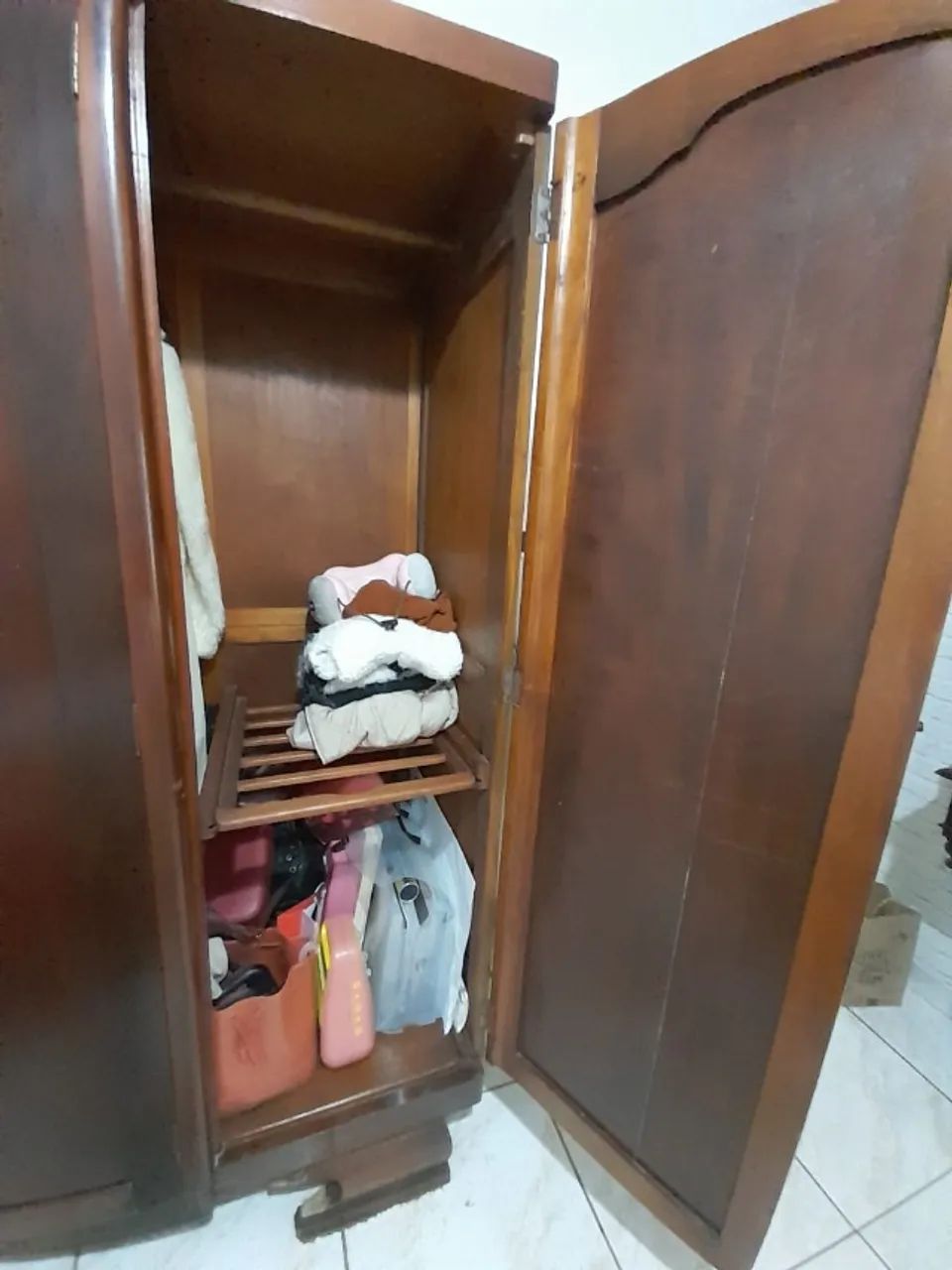 guarda roupa antigo retrô vintage estilo arte deco anos 80 - 90 - Foto 4