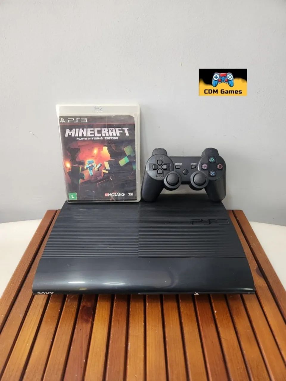 Ps3 Super Slim 500gb Desbloqueado Hen com Jogos 720.00 Não Aceito Oferta 