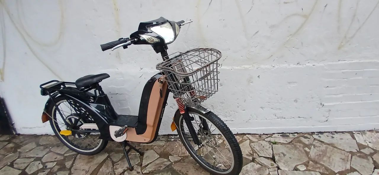 Bicicleta eletrica com baterias novas 3.500 - Foto 6