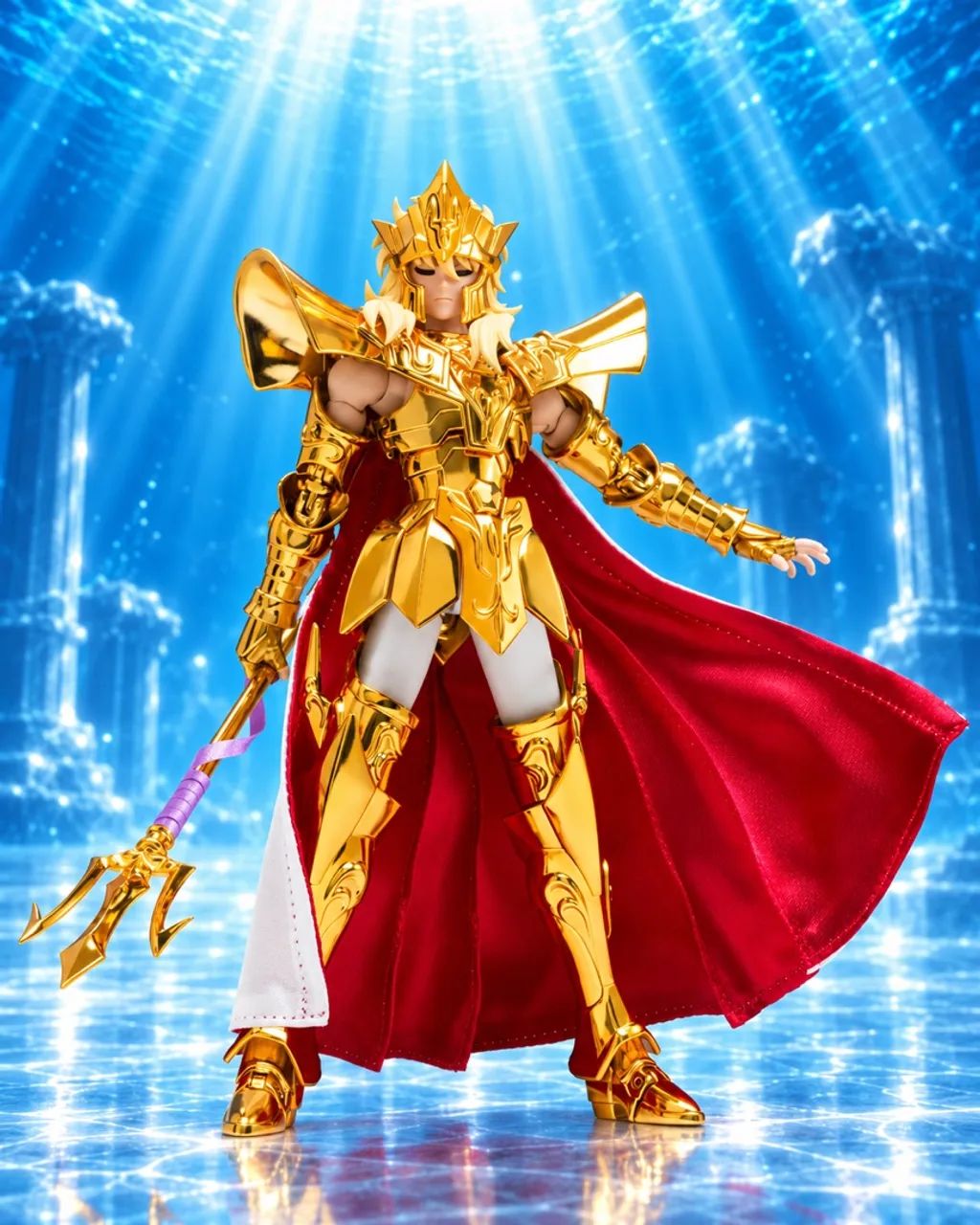 Cloth Myth Ex Poseidon Imperial OCE Bandai Lacrado - Foto 5
