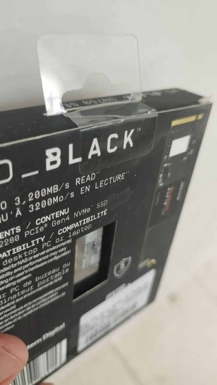SSD M2 WD_BLACK 250GB - Foto 2