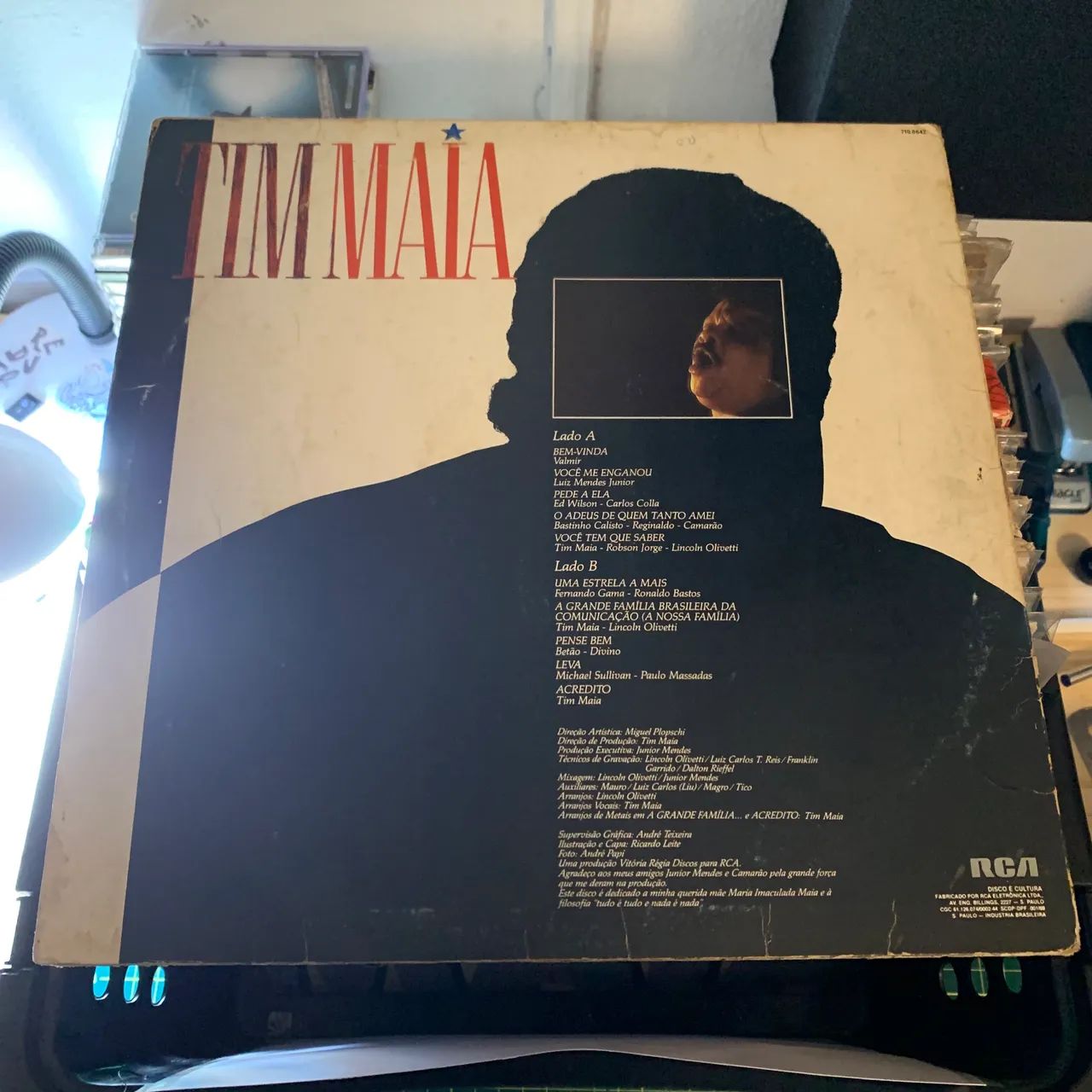 Tim Maia - Leva - Bem Vinda - Disco de vinil - LP - Foto 2