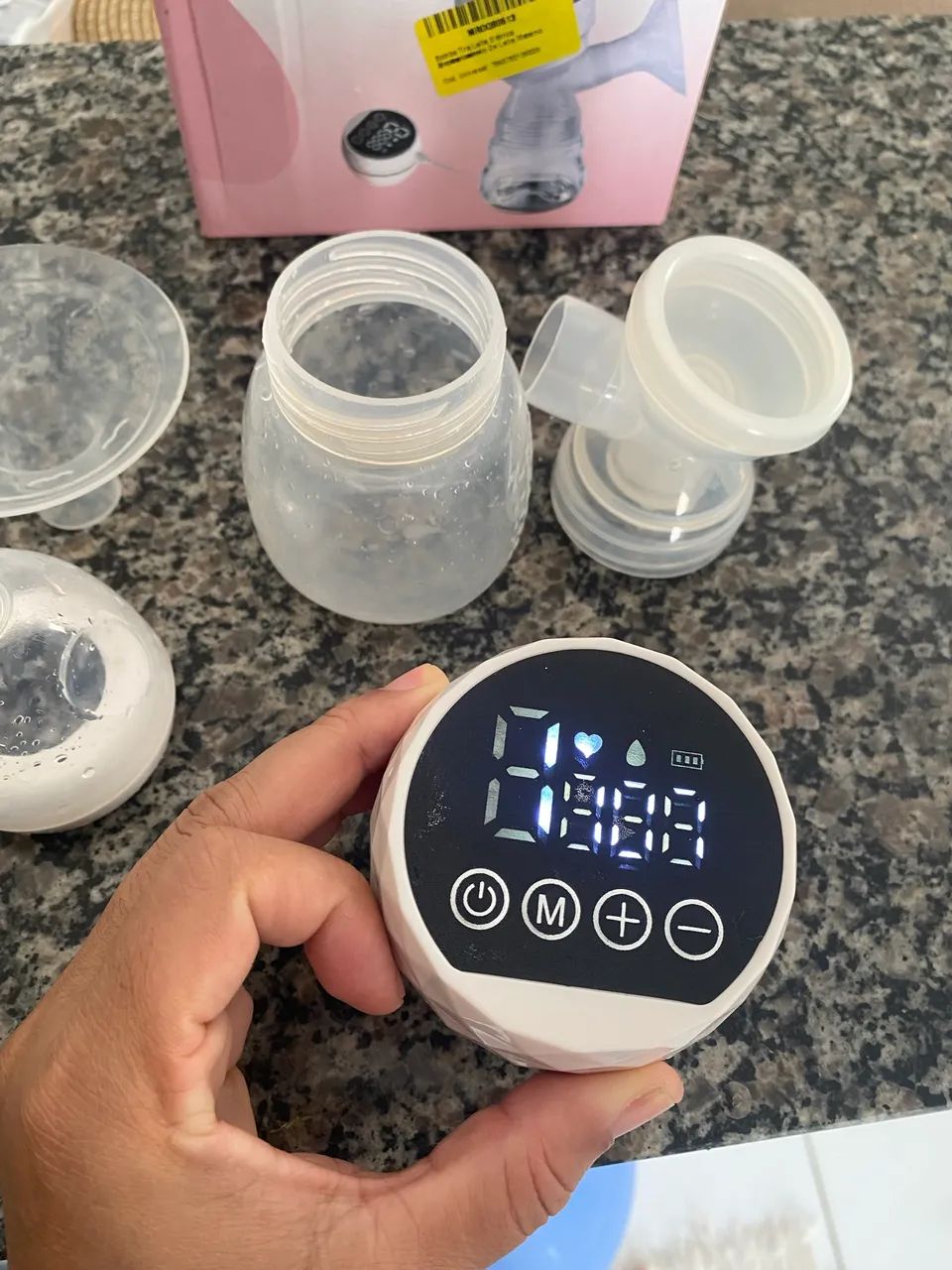 Bomba elétrica tirar leite  - Foto 2
