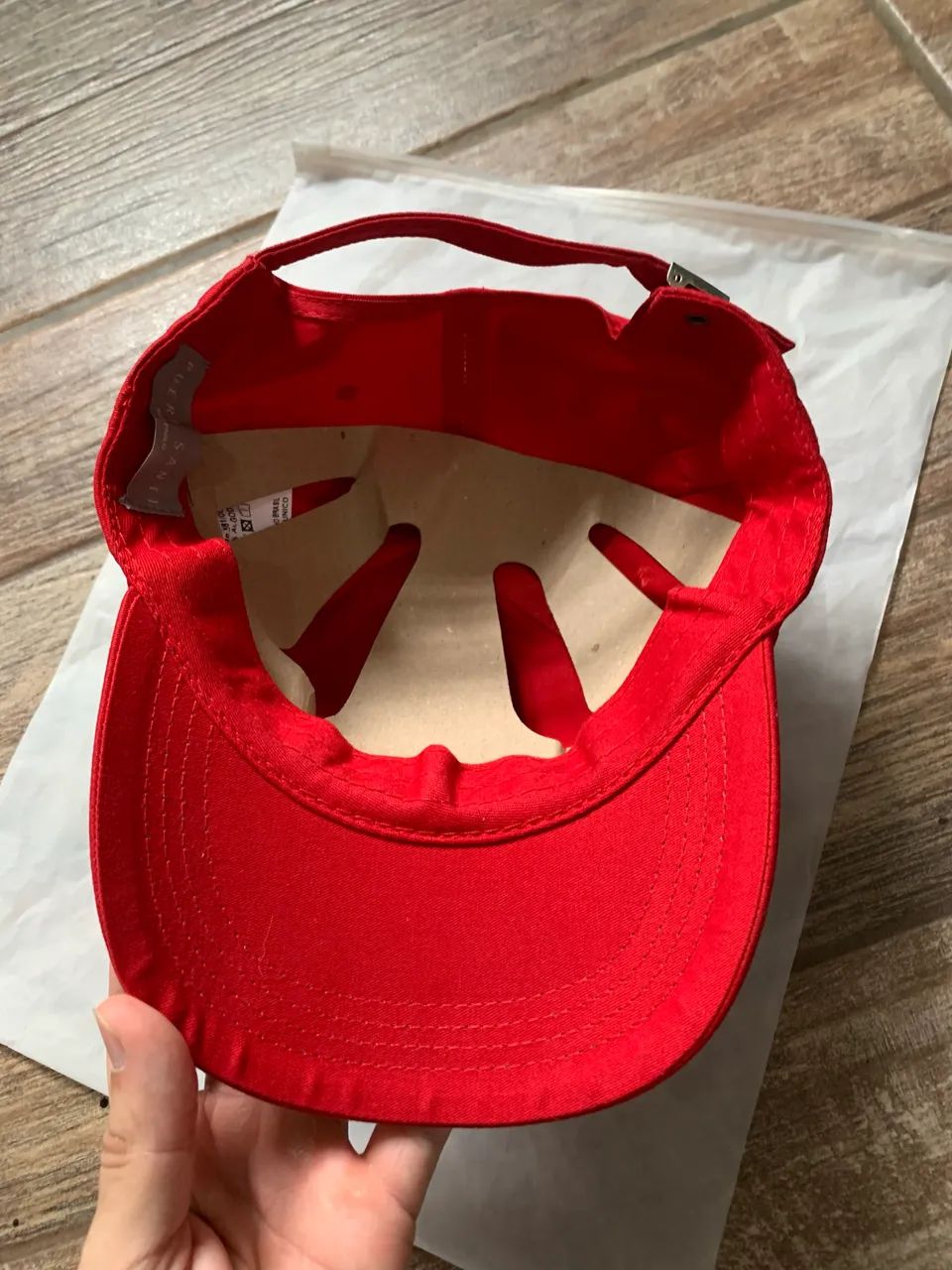 Boné Pueri Santi Vermelho - Foto 3