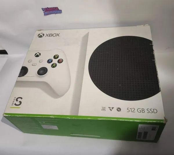 Xbox Séries S zero na caixa 