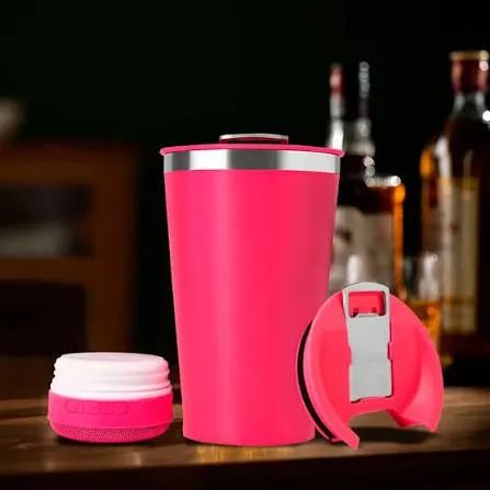 Copo Térmico com Caixa de Som Bluetooth - Novo ? - Foto 3