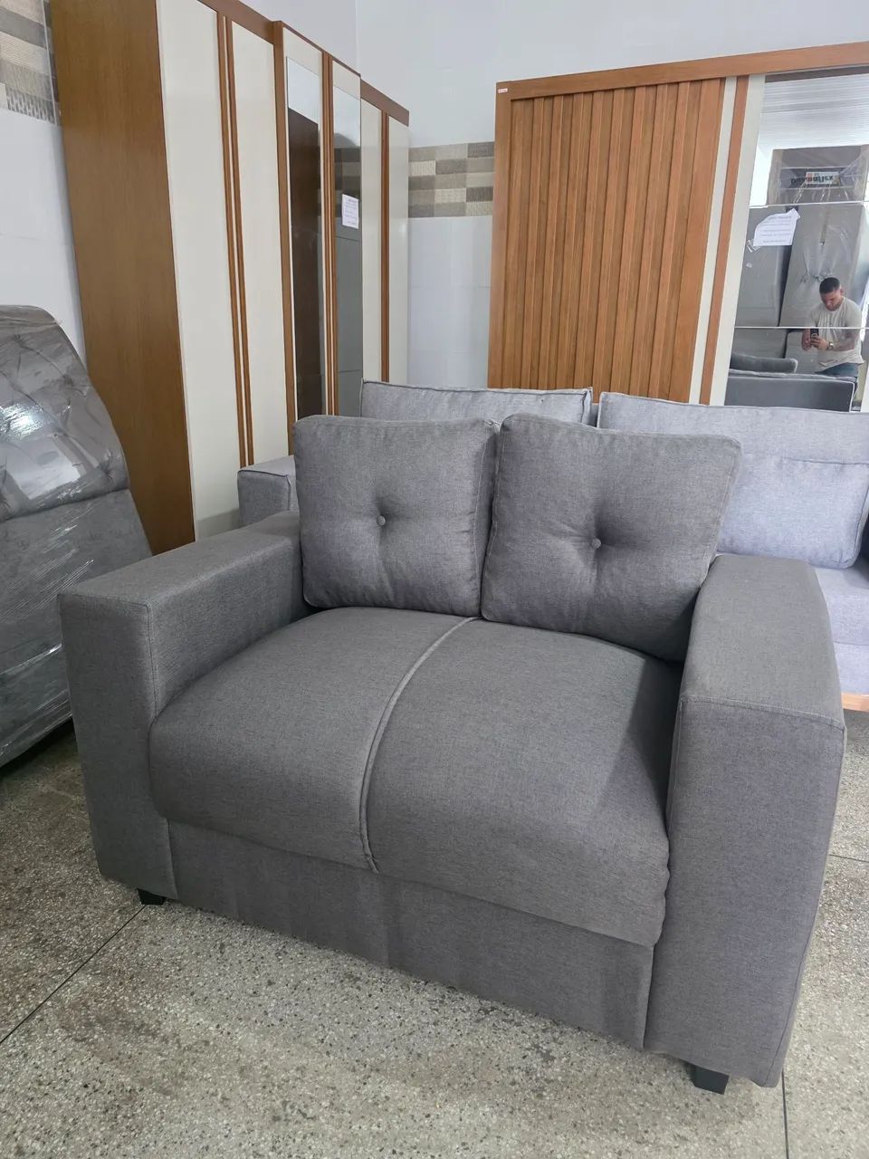 Sofá 2 lugares direto da fábrica  - Foto 2