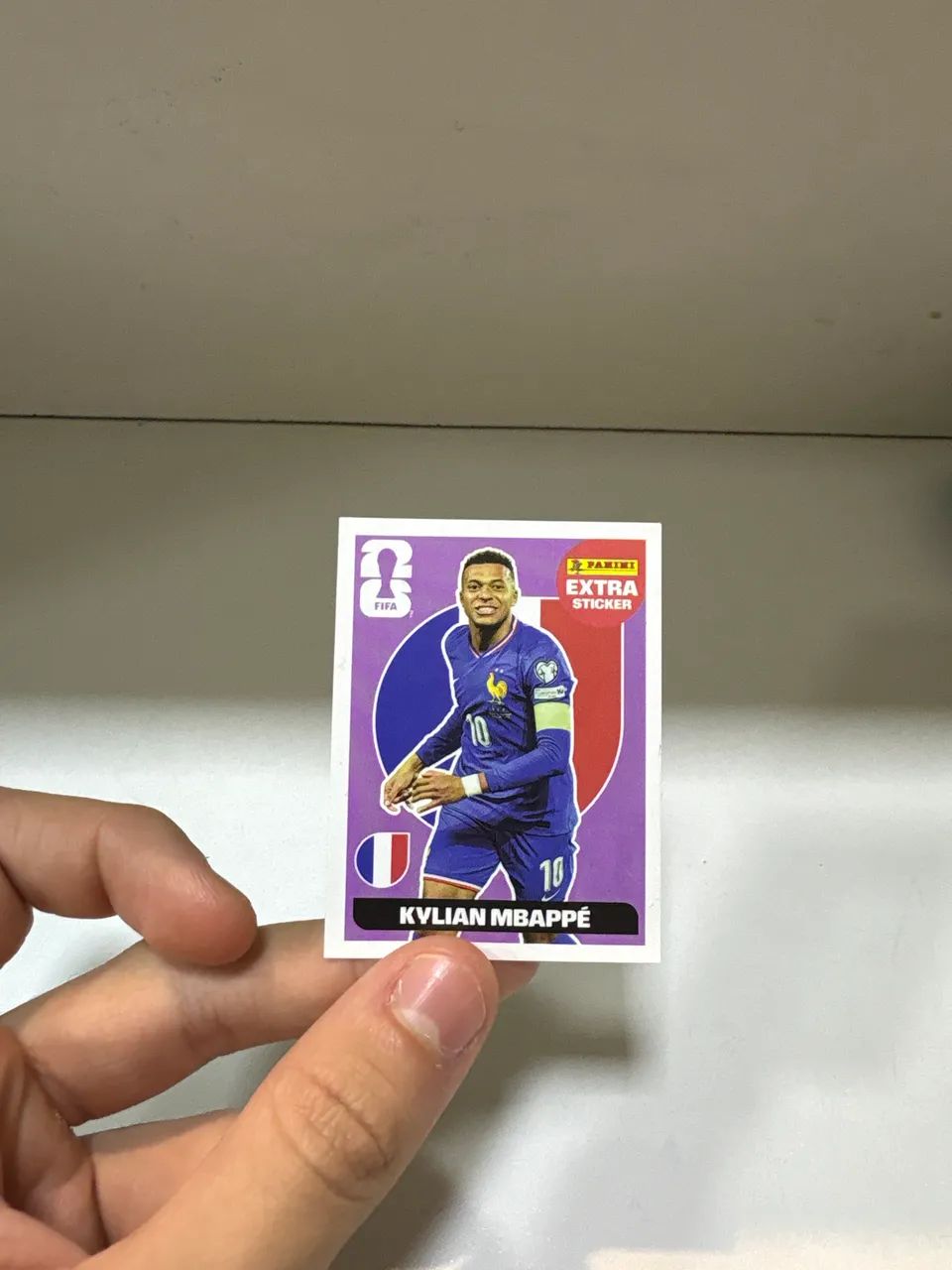  Figurinha Extra sticker REGULAR  Kylian Mbappé COPA 2026 