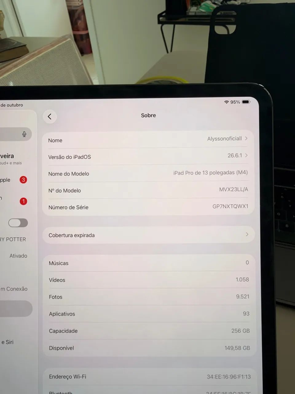 iPad M4 Pro 13 Polegadas 256GB - Foto 3