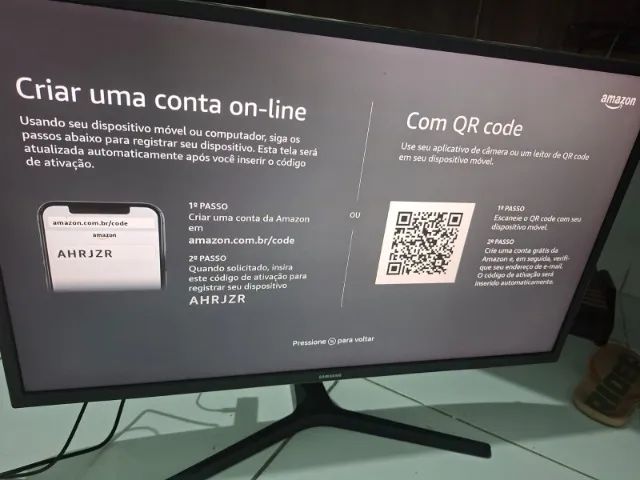 Fire TV Stick Amazon Full HD - Transforme sua TV em Smart - Foto 4
