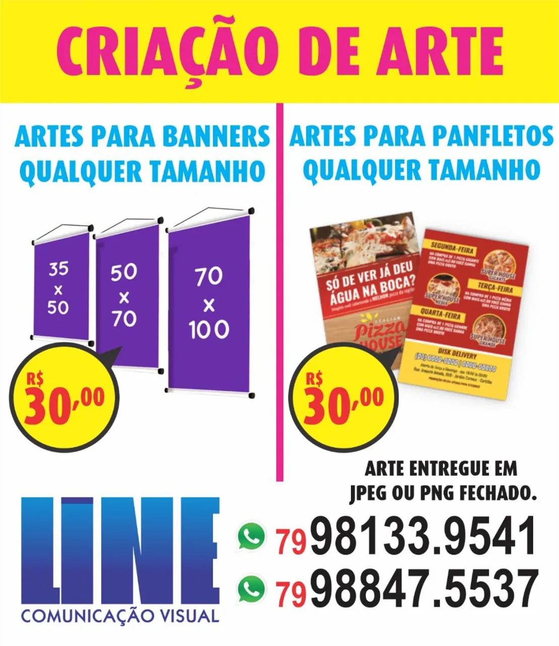 Banners, adesivos comunicação visual e papelaria  - Foto 5