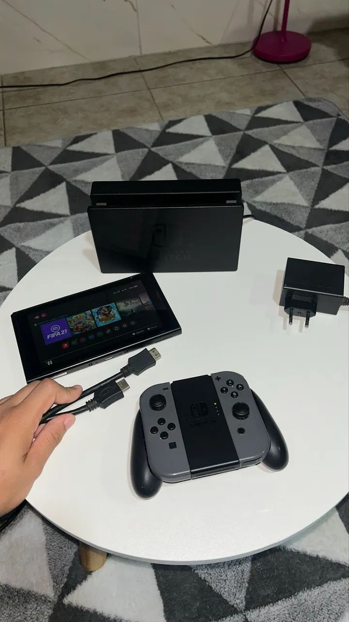 Nintendo Switch V1 Completo e Conservado  - Pronto para Jogar e fácil de desbloquear  - Foto 4