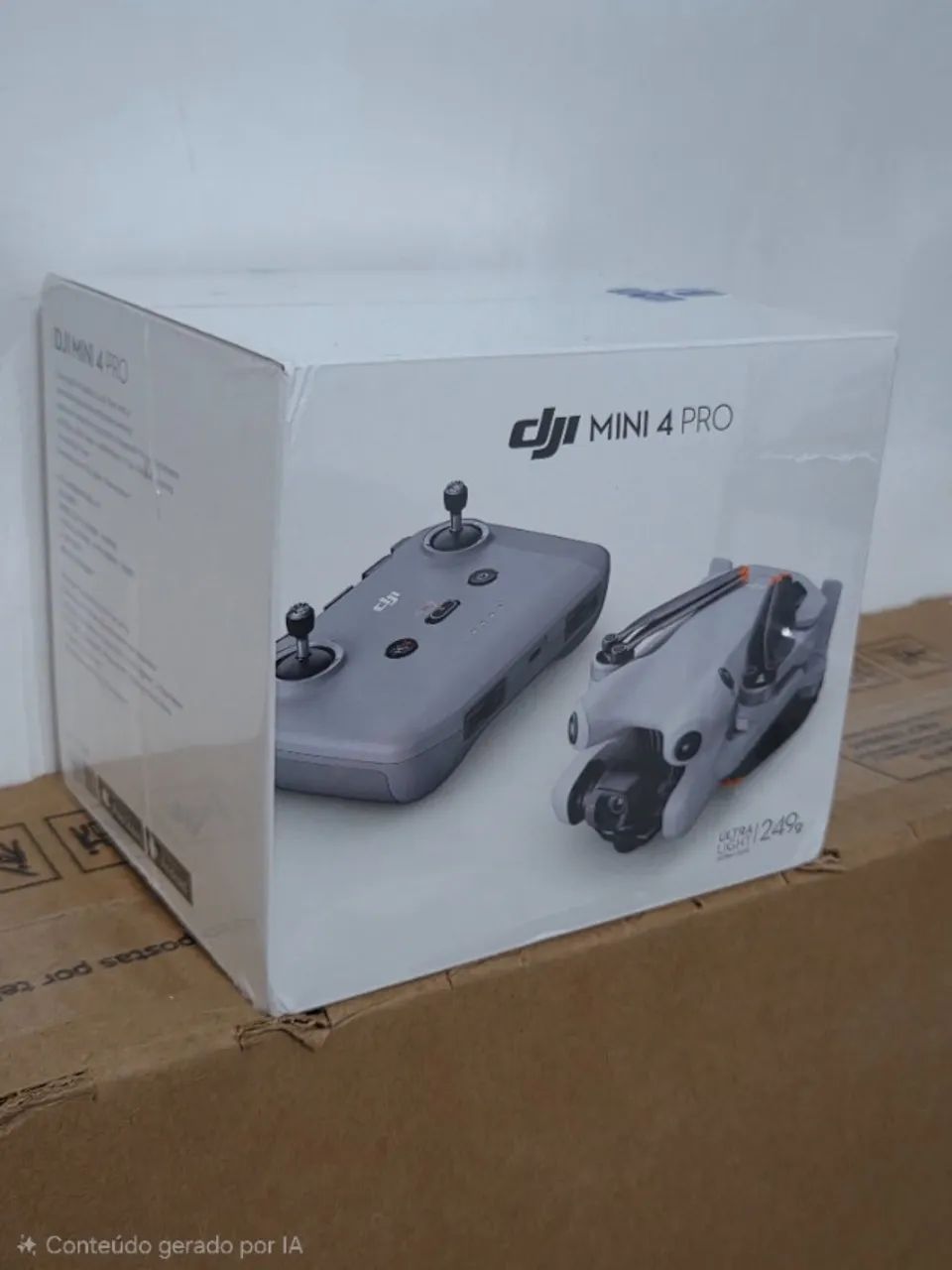 DRONE DJI MINI 4 PRO STANDARD CONTROLE SEM TELA - NOVO E LACRADO