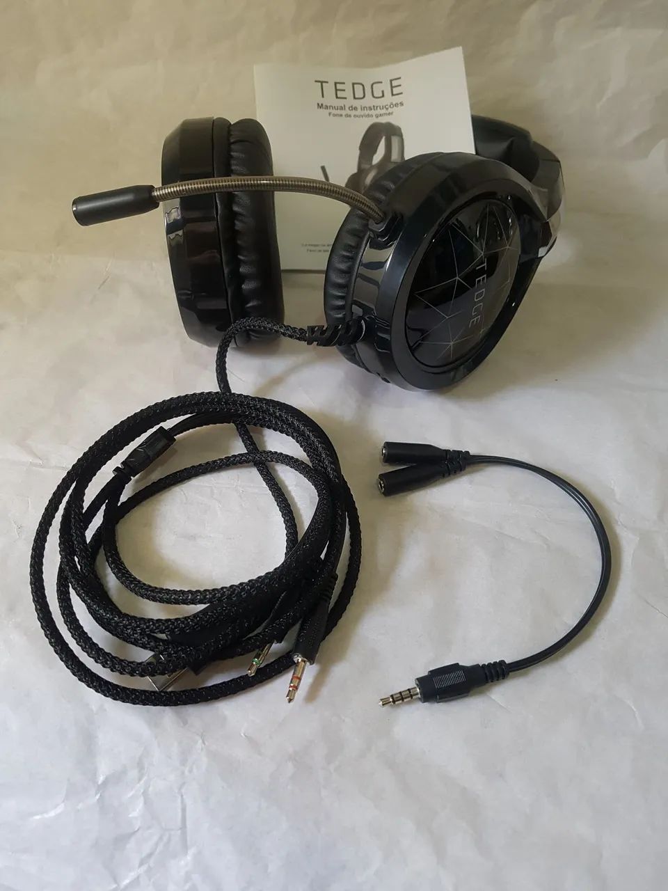 Fone de ouvido gamar G10 preto. - Foto 3