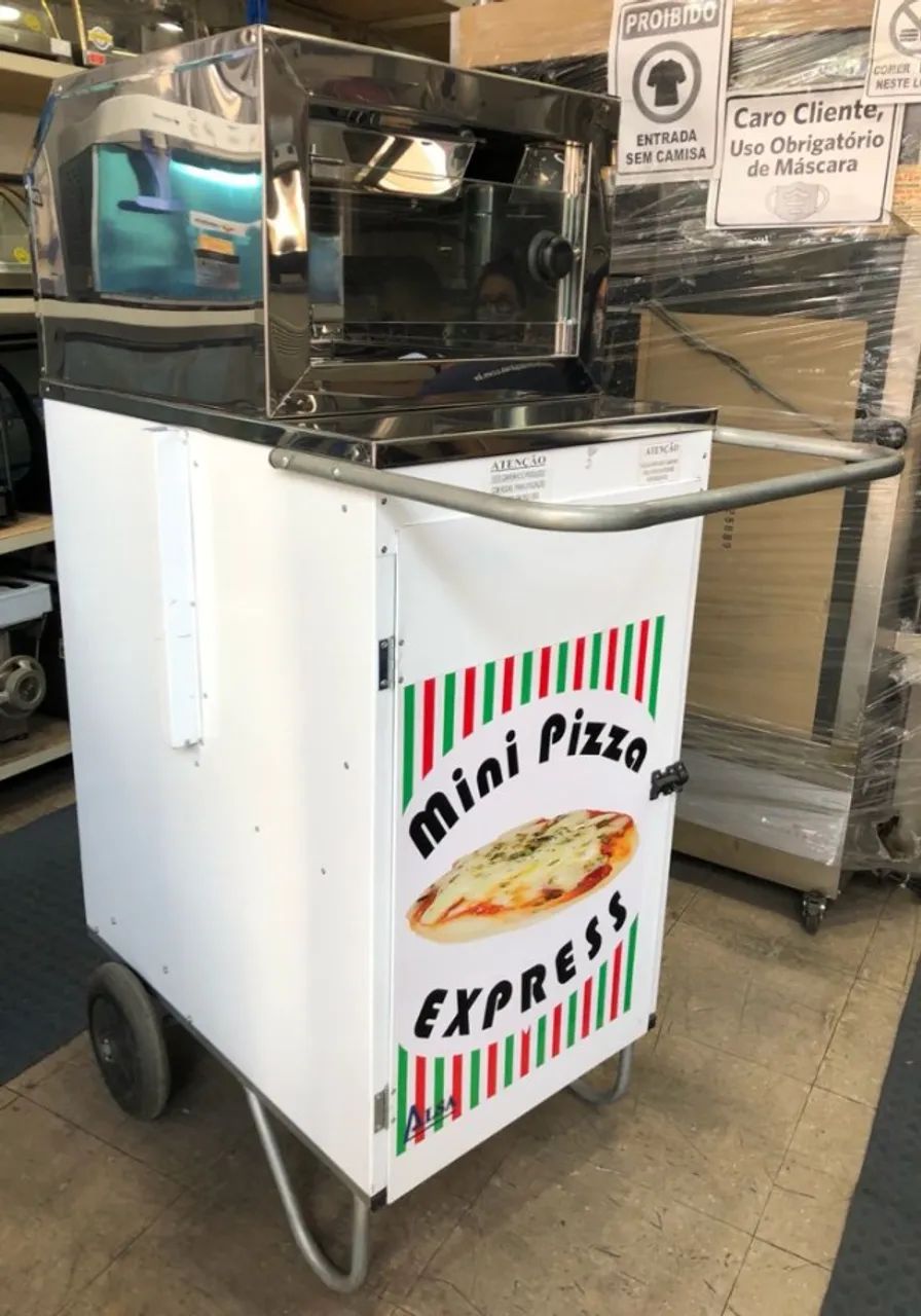 Carrinho para Pizza Alsa - Novo - Foto 2