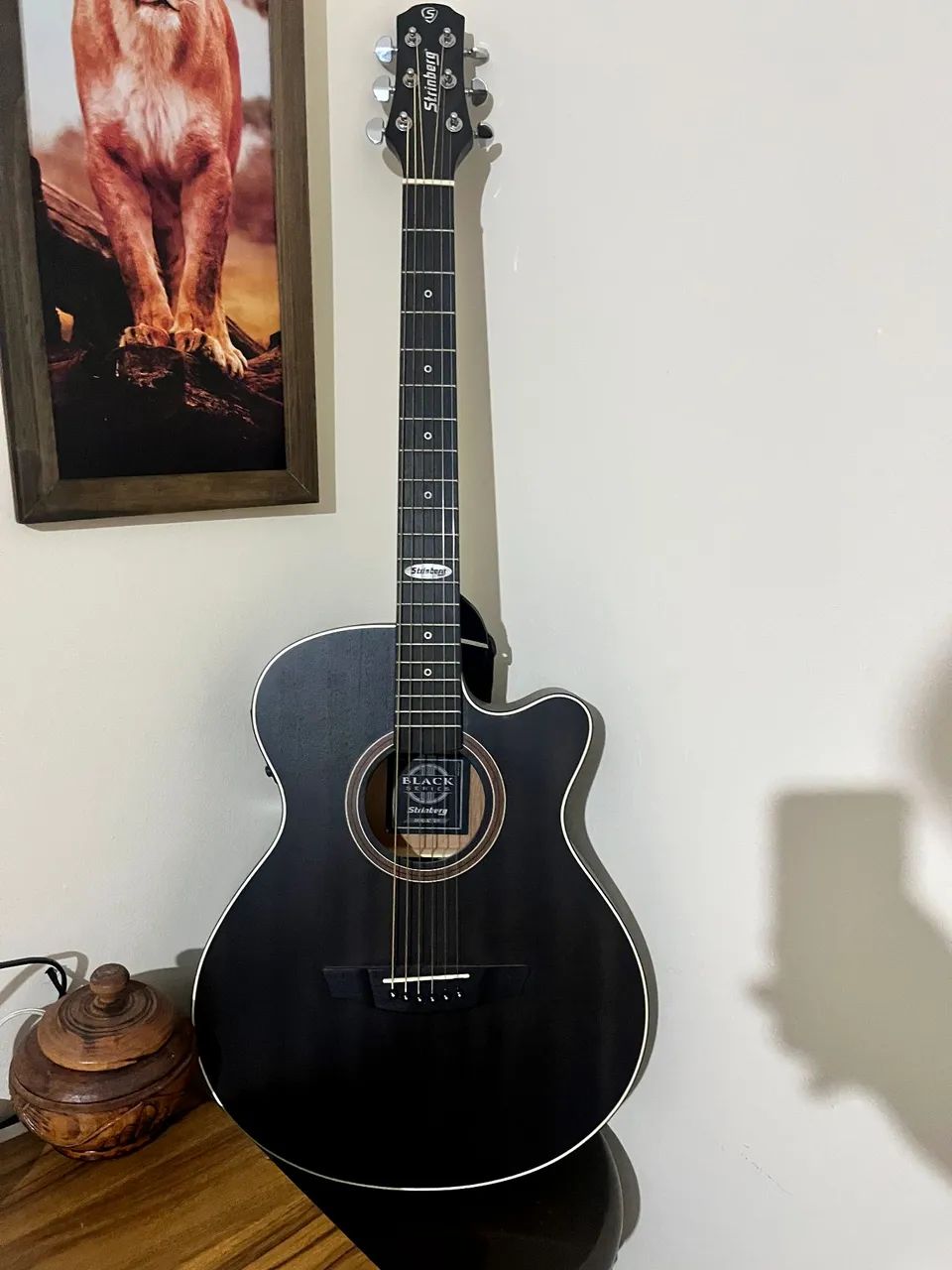 Violão novo lindo impecável vendo barato!