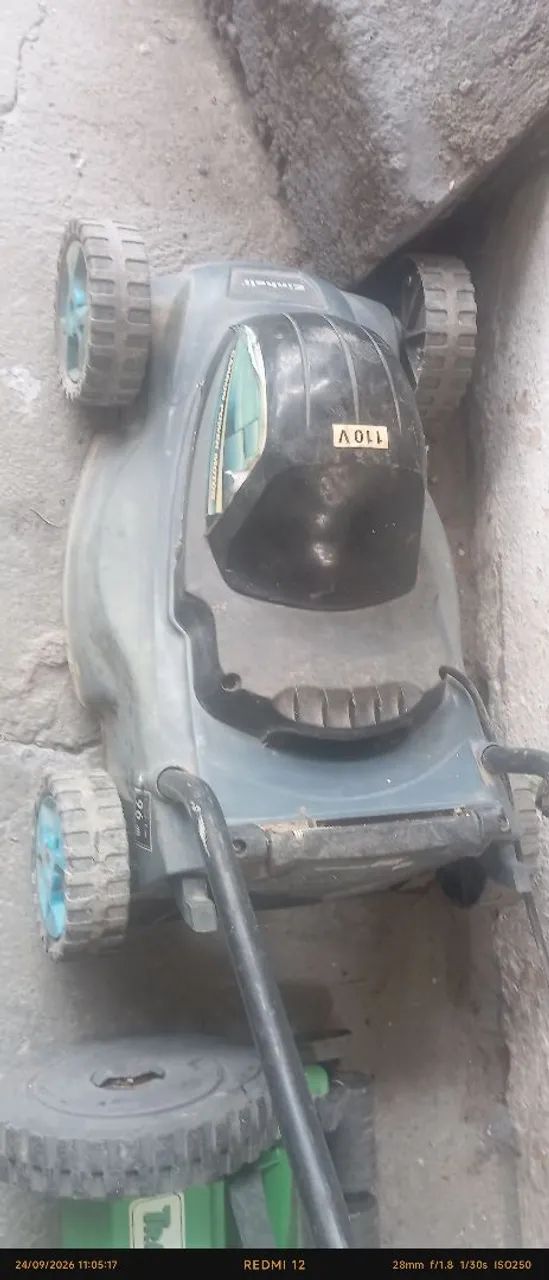 Roçadeira elétrica de carrinho  - Foto 2