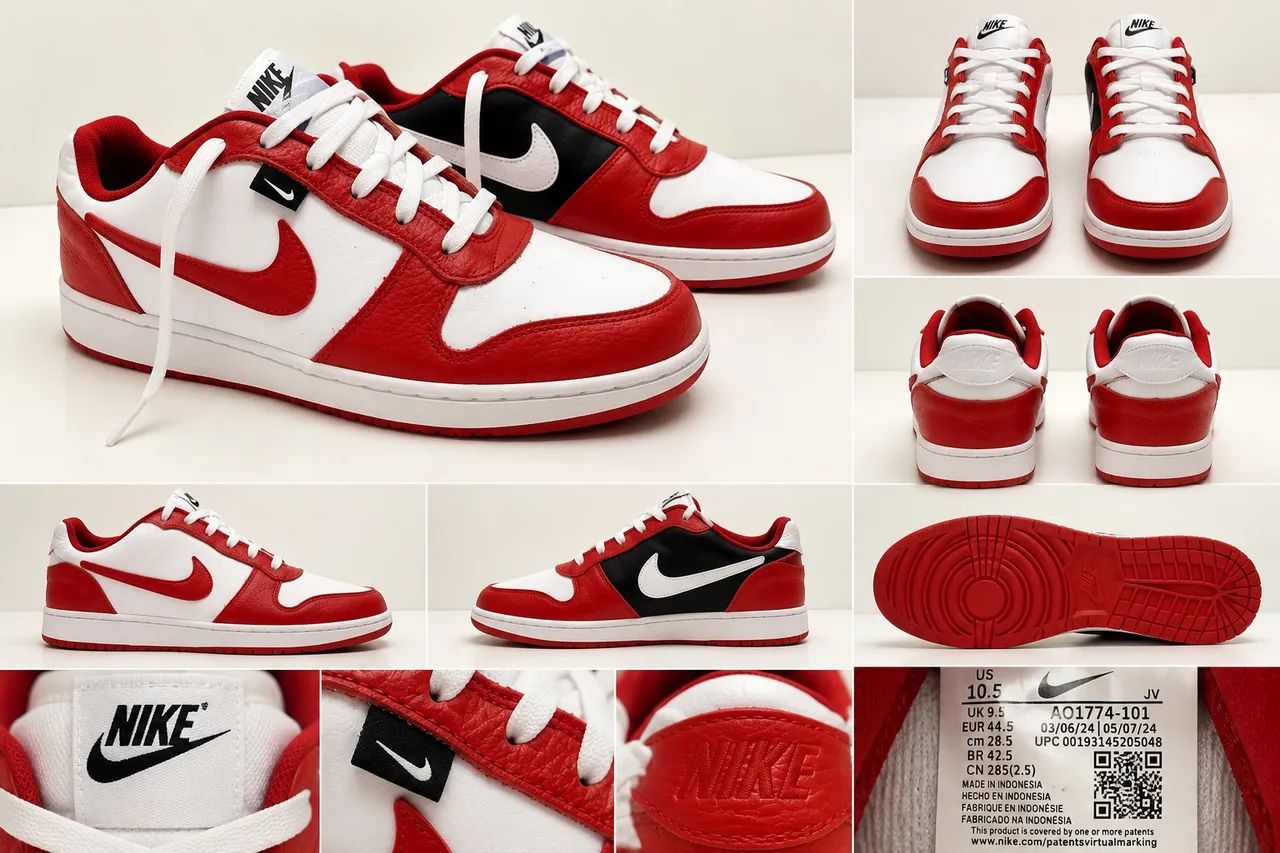 Tênis Nike Original - Vermelho e Branco 