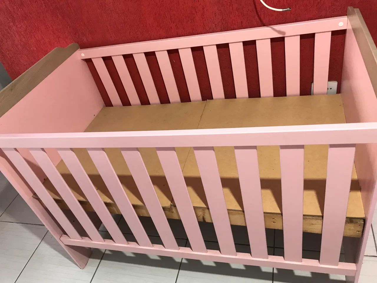 Berço cama com colchão de espuma  - Foto 4