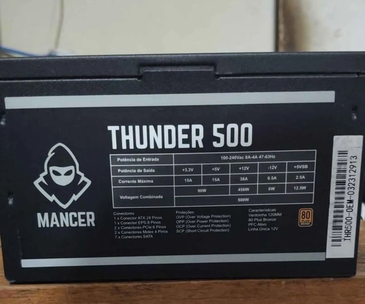Fonte Thunder 500w