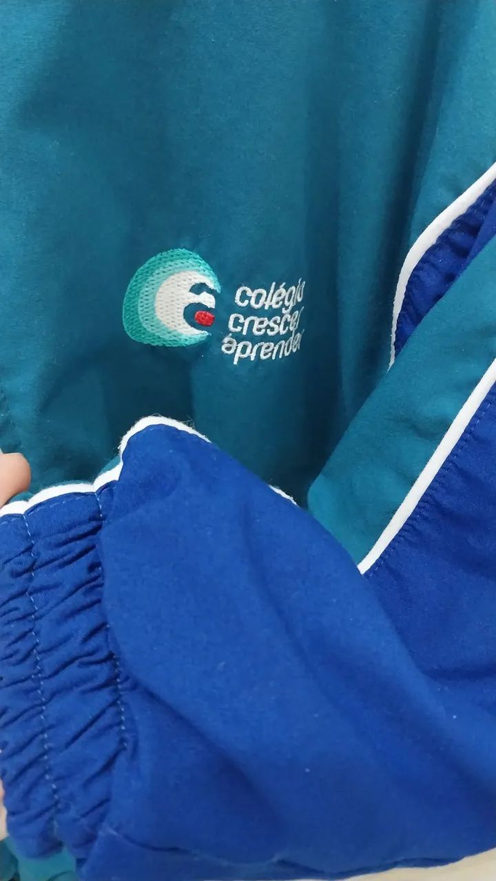 Jaqueta Colégio Crescer e Aprender  tam 8 - Foto 2