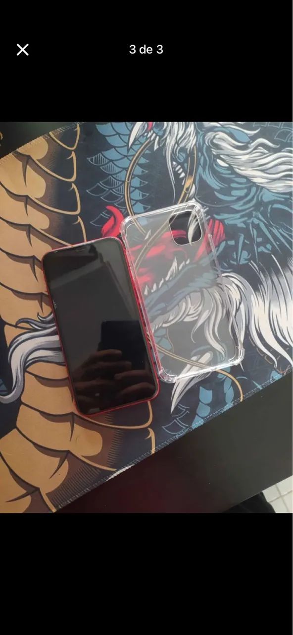 iPhone 11 128gb red na Caixa - Foto 2