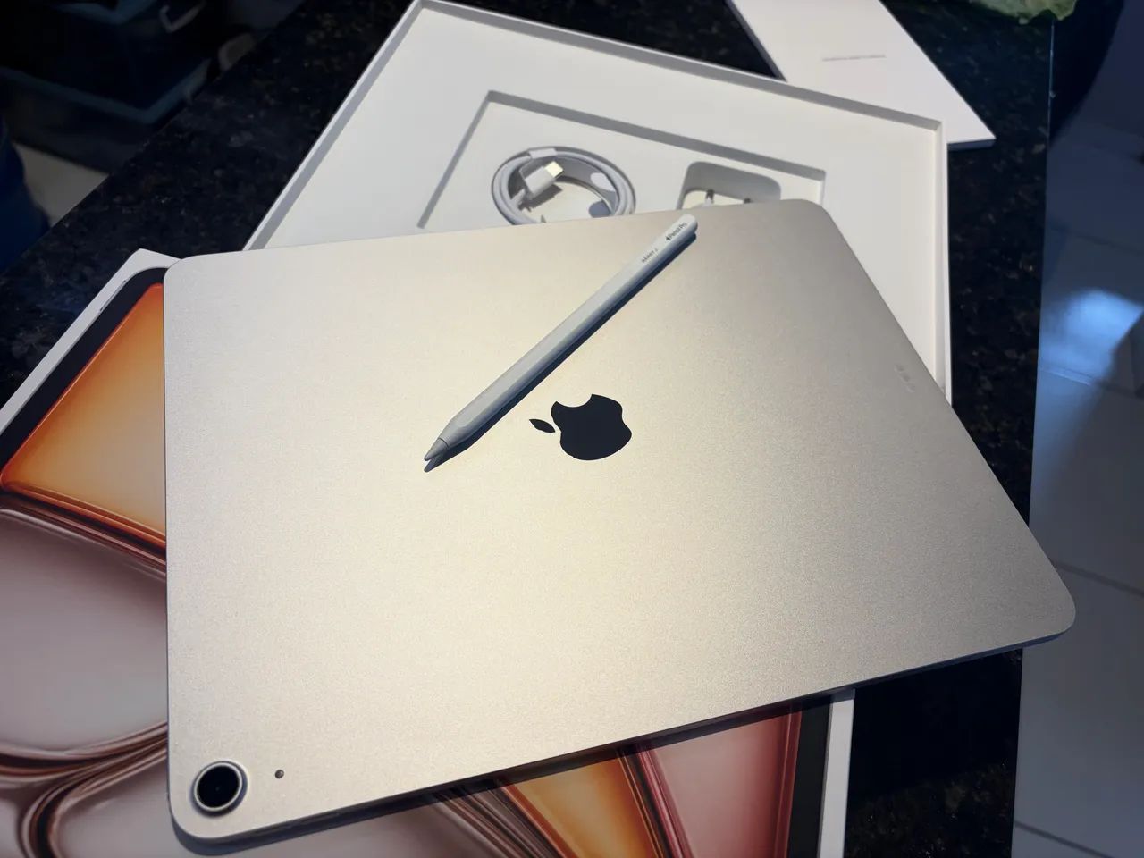 iPad Air M3+apple Pencil Pro( 13 polegadas) - Foto 4