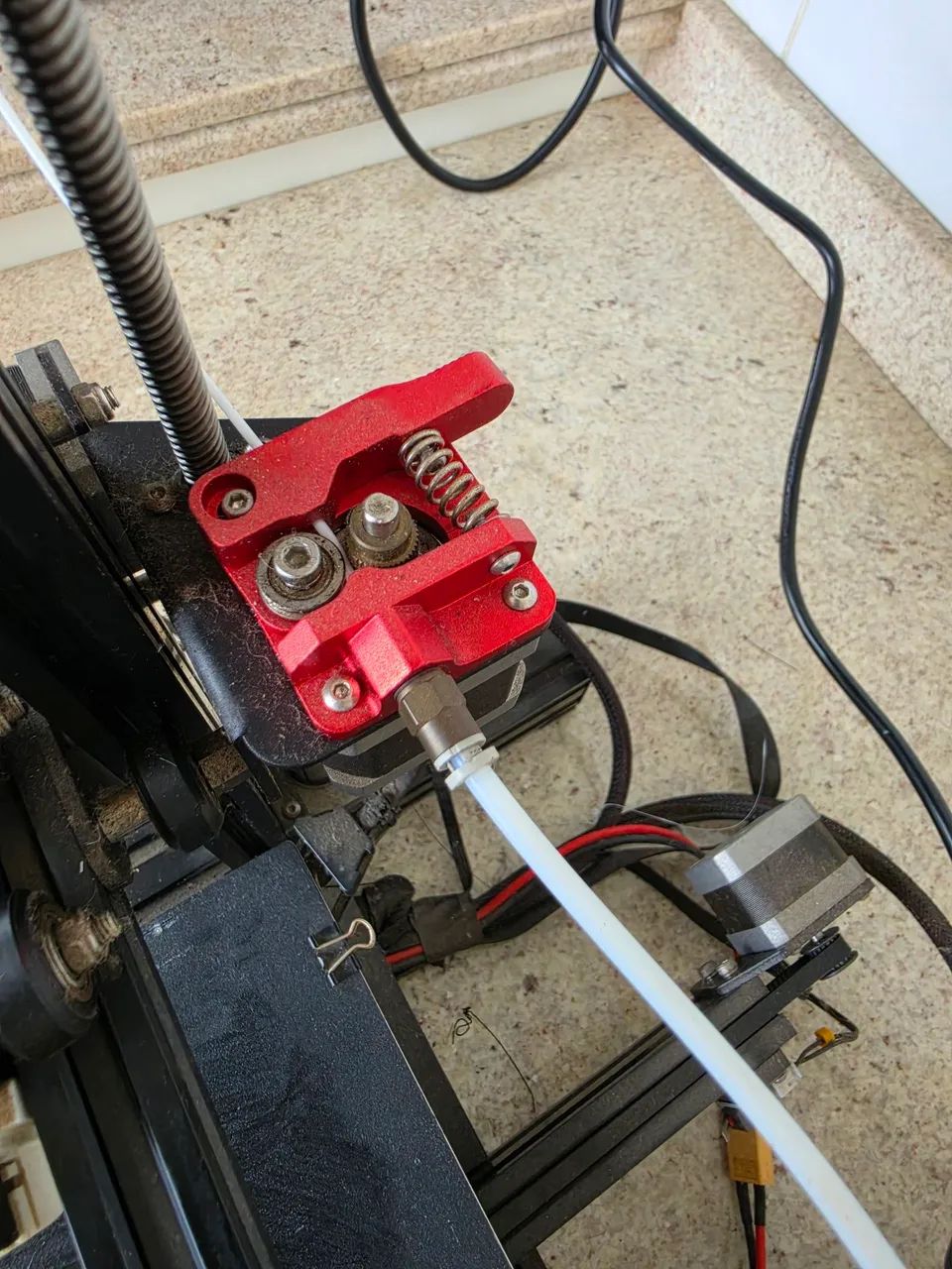 Impressora 3d ender 3 com upgrades - Foto 2