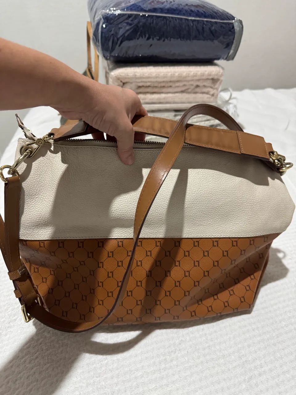 Bolsa Luz da Lua em Couro - Foto 2