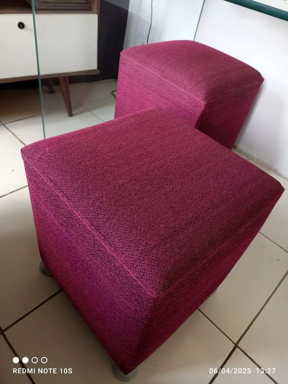 Vendo excelente pufes 