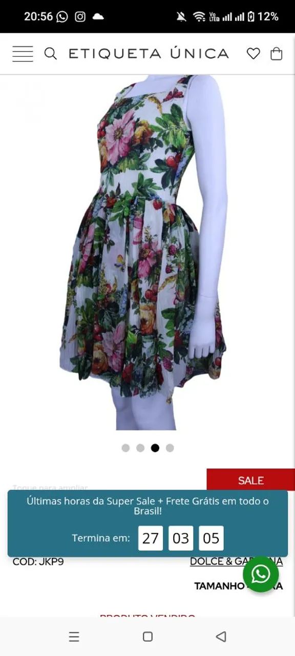 Vestido doce cabana  - Foto 2